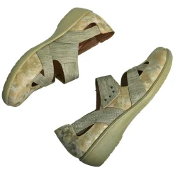 LADY CONFORT Ballerines Confort Femme Beige A Bride |Femme Chaussures Confort