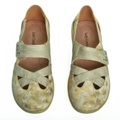 LADY CONFORT Ballerines Confort Femme Beige A Bride |Femme Chaussures Confort