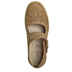 LADY CONFORT Ballerines Confort Femme Marron Semelles Souples |Femme Chaussures Confort