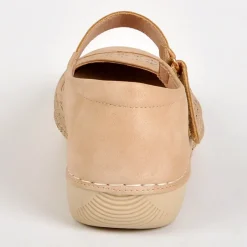 LADY CONFORT Ballerines Femme Beige A Brides |Femme Chaussures Confort