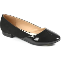 VICE VERSA Ballerines Femme Noir Bi-Matieres |Femme Ballerines