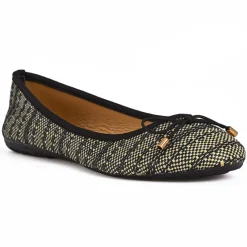 VICE VERSA Ballerines Femme Noir Et Blanc |Femme Ballerines