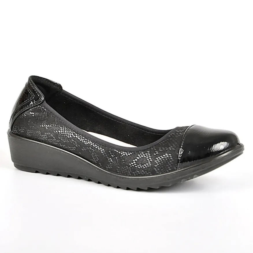 SCALINA Ballerines Femme Noir Ultra-Leger Lady Confort|Femme Chaussures Confort