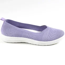 SCALINA Ballerines Femme Violet|Femme Chaussures Confort