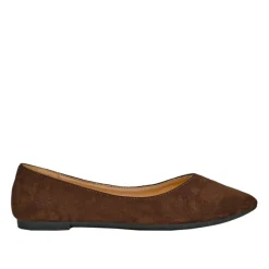 VICE VERSA Ballerines Pointues Femme Marron |Femme Ballerines