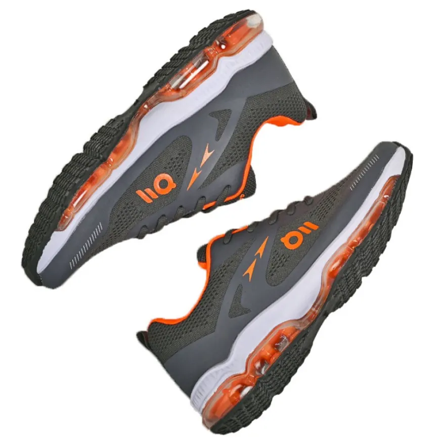 GAMSTAR Baskets A Bulles D'Air Homme Gris |Homme Baskets, Sneakers