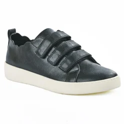 STREET LIFE Baskets A Scratchs Femme Noir |Femme Baskets, Sneakers