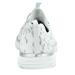 STREET LIFE Baskets Avec Lacets Elastiques Femme Blanc Chine |Femme Baskets, Sneakers