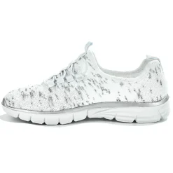 STREET LIFE Baskets Avec Lacets Elastiques Femme Blanc Chine |Femme Baskets, Sneakers