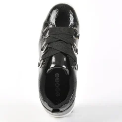GIRL TIME Baskets Avec Lacets Fantaisies Noir|Femme Baskets, Sneakers