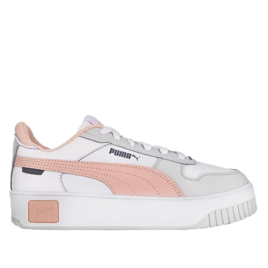PUMA Baskets Basses Femme Blanc Carina Street|Femme Baskets, Sneakers