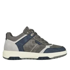 STREET LIFE Baskets Basses Homme Gris Et Bleu |Homme Baskets, Sneakers
