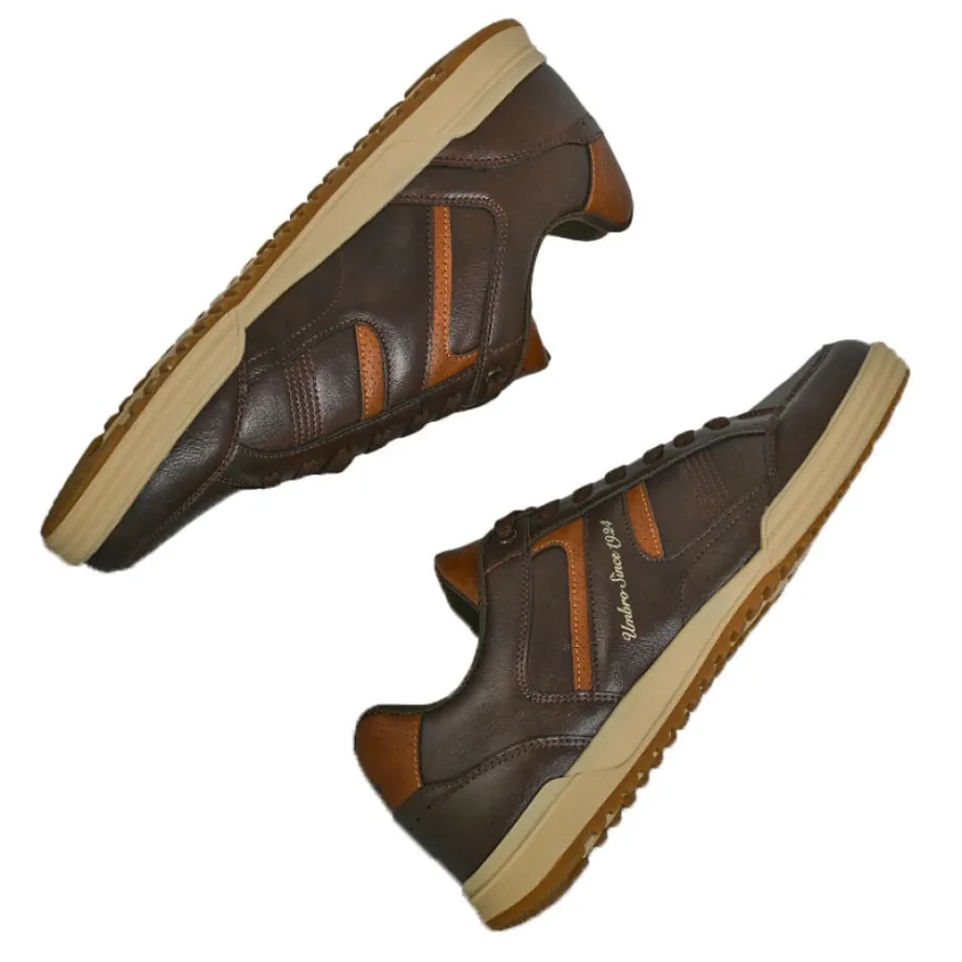 UMBRO Baskets Basses Homme Marron Jade|Homme Baskets, Sneakers
