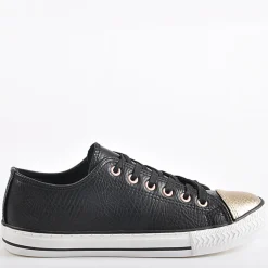GIRL TIME Baskets Bicolores Noir|Femme Baskets, Sneakers