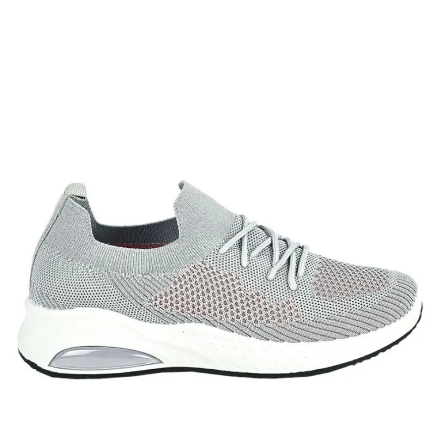 GAMSTAR Baskets Chaussettes Femme Gris |Femme Baskets, Sneakers