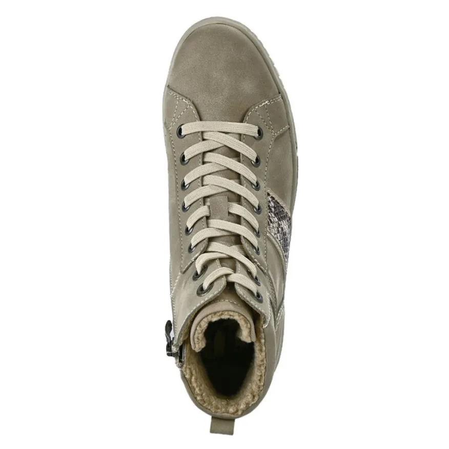 RELIFE Baskets Compensees Beige|Femme Chaussures Confort