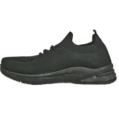 GAMSTAR Baskets De Sport A Lacets Femme Noir |Femme Baskets, Sneakers
