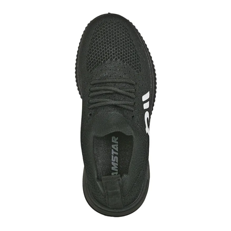 GAMSTAR Baskets De Sport A Lacets Femme Noir |Femme Baskets, Sneakers