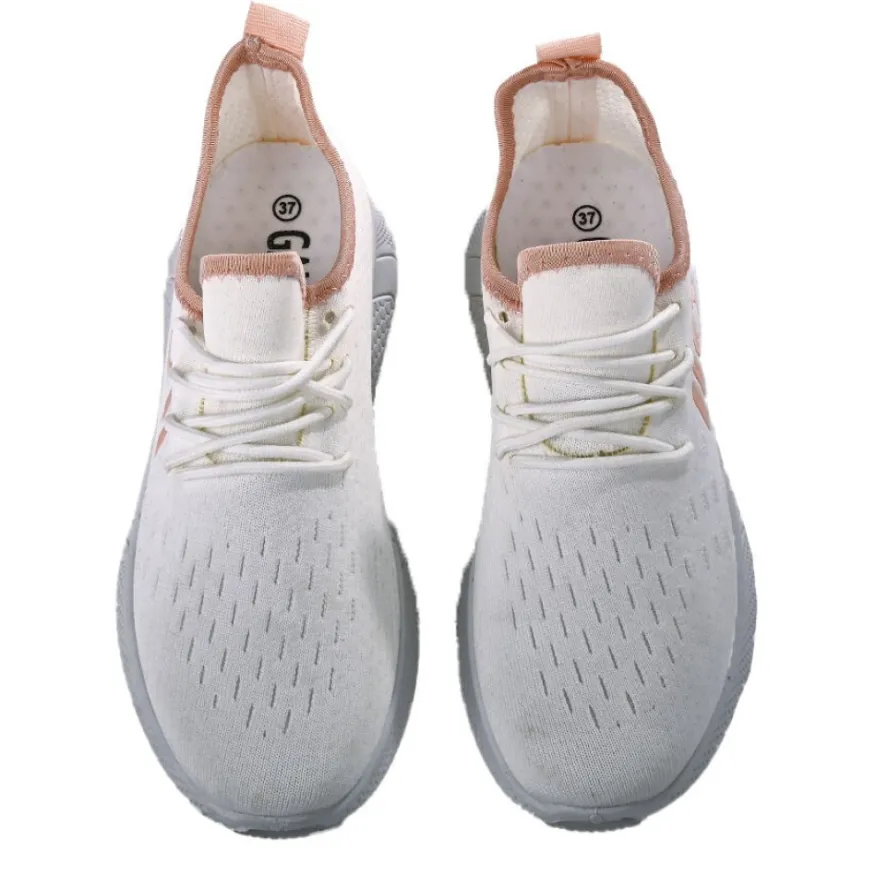 GAMSTAR Baskets De Sport Femme Blanc |Femme Baskets, Sneakers