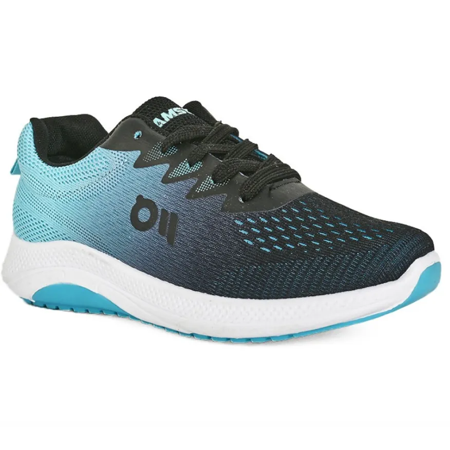 GAMSTAR Baskets De Sport Femme Bleu Et Noir |Femme Baskets, Sneakers