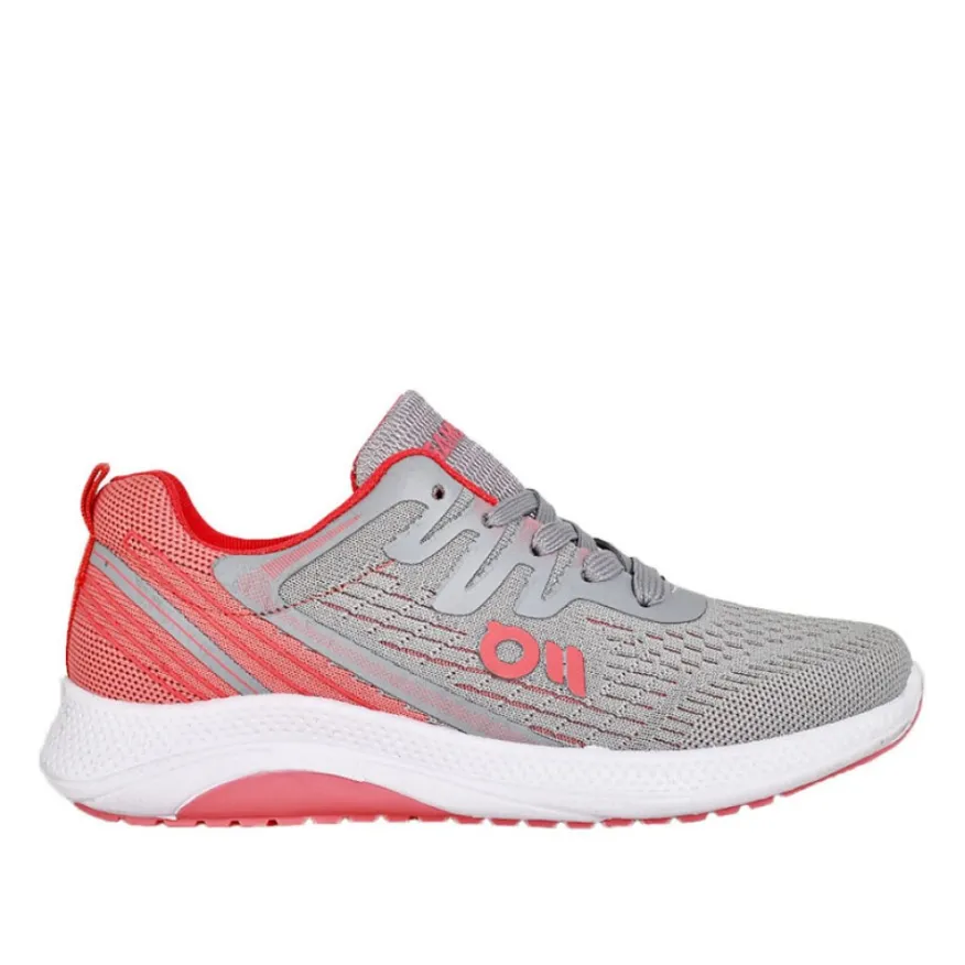 GAMSTAR Baskets De Sport Femme Gris Et Orange |Femme Baskets, Sneakers