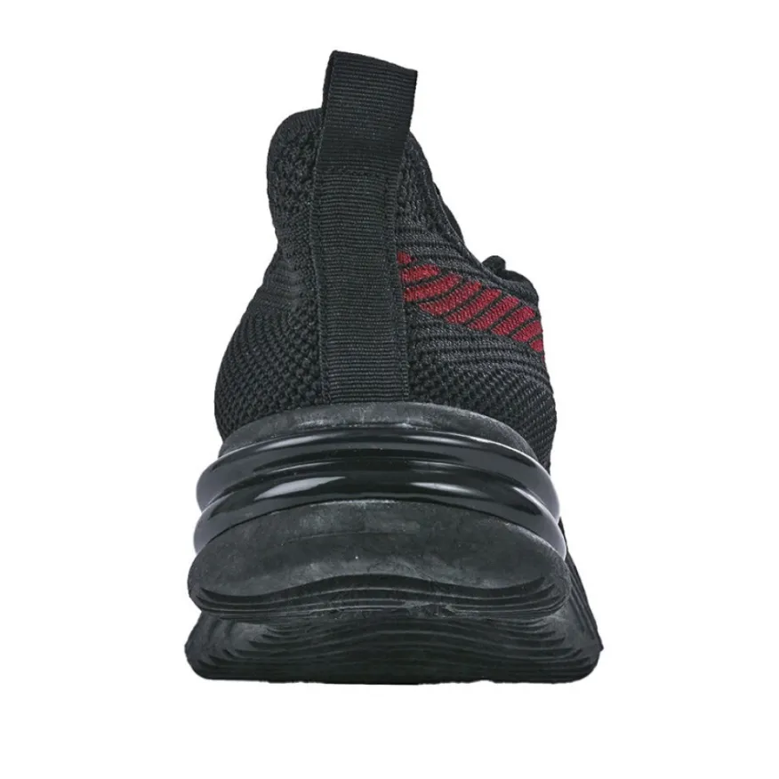 GAMSTAR Baskets De Sport Homme En Maille Noire |Homme Baskets, Sneakers