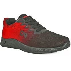 GAMSTAR Baskets De Sport Homme Rouge Et Noir |Homme Baskets, Sneakers