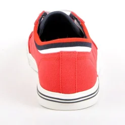STREET LIFE Baskets En Toile Homme Rouge|Homme Baskets, Sneakers
