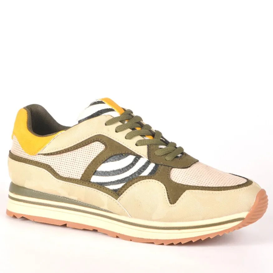 GIRL TIME Baskets Femme Beige|Femme Baskets, Sneakers
