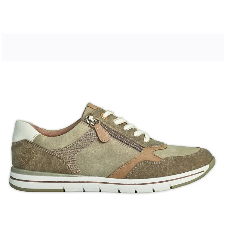 RELIFE Baskets Femme Beige |Femme Chaussures Confort