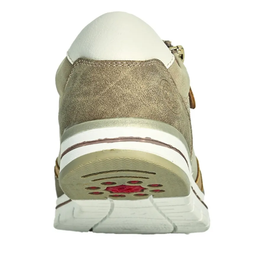 RELIFE Baskets Femme Beige |Femme Chaussures Confort