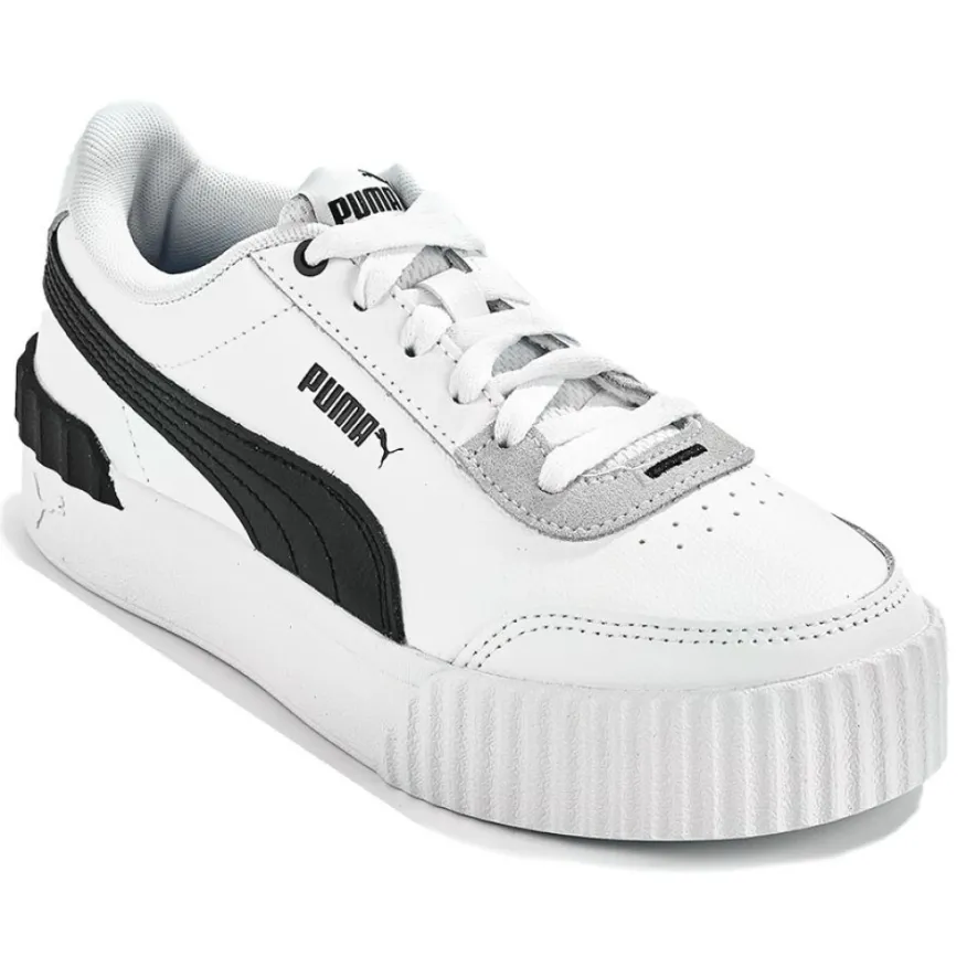 PUMA Baskets Femme Blanc Carina Lift|Femme Baskets, Sneakers
