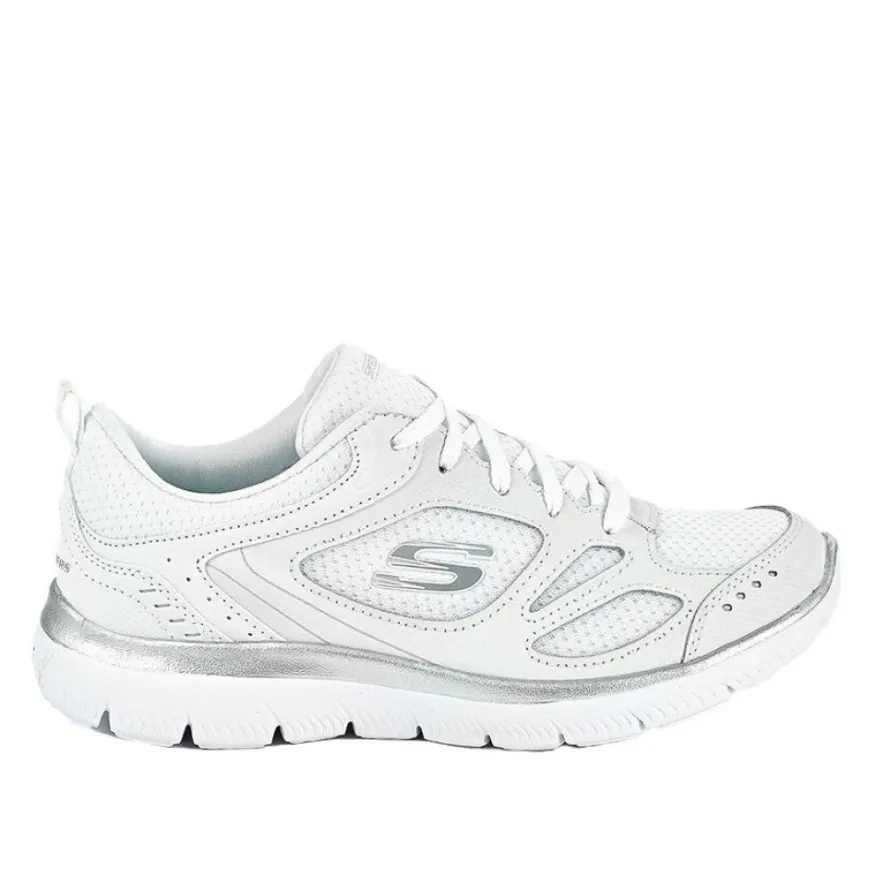 SKECHERS Baskets Femme Blanc |Femme Baskets, Sneakers