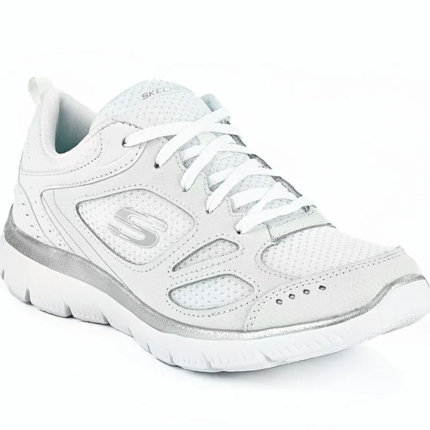 SKECHERS Baskets Femme Blanc |Femme Baskets, Sneakers