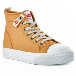 LEE COOPER Baskets Femme En Toile Camel |Femme Baskets, Sneakers