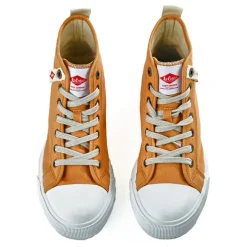 LEE COOPER Baskets Femme En Toile Camel |Femme Baskets, Sneakers