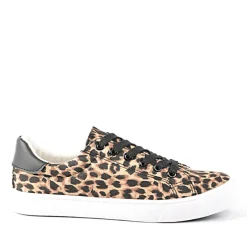 ADEIA Baskets Femme Leopard |Femme Baskets, Sneakers