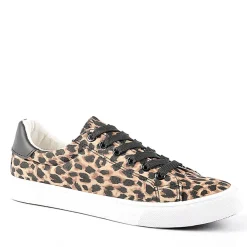 ADEIA Baskets Femme Leopard |Femme Baskets, Sneakers