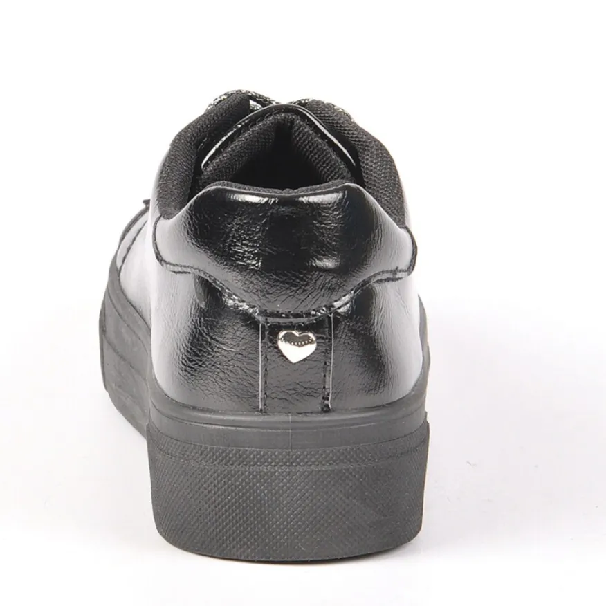 GIRL TIME Baskets Femme Noir|Femme Baskets, Sneakers