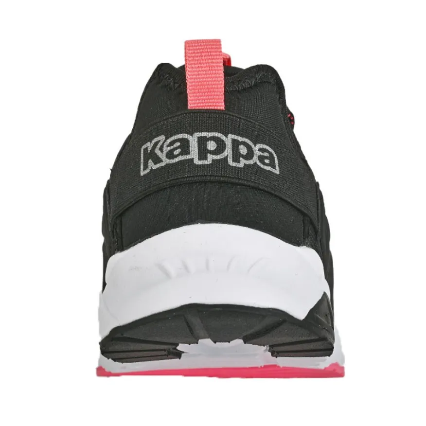 KAPPA Baskets Femme Noir Et Rose San Puerto|Femme Baskets, Sneakers