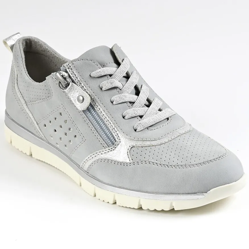 RELIFE Baskets Femme Gris|Femme Chaussures Confort