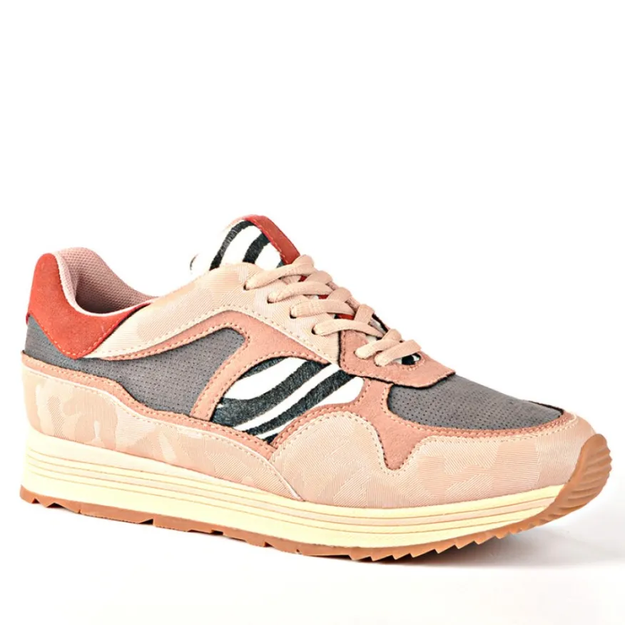 GIRL TIME Baskets Femme Rose|Femme Baskets, Sneakers