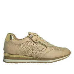 SCALINA Baskets Femme Rose A Semelle Amovible |Femme Chaussures Confort