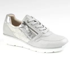 SCALINA Baskets Femme Argente|Femme Chaussures Confort