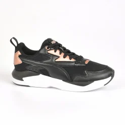 PUMA Baskets Femme X-Ray Lite Noir Et Rose|Femme Baskets, Sneakers