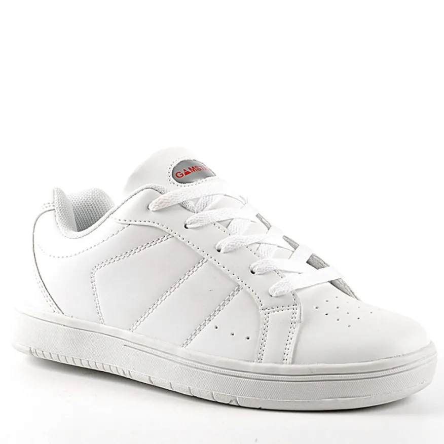 GAMSTAR Baskets Blanc|Femme Baskets, Sneakers