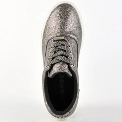 GIRL TIME Baskets Gris|Femme Baskets, Sneakers