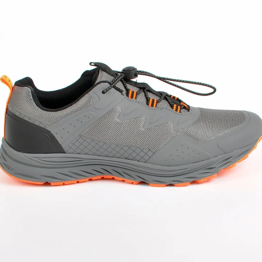 STREET LIFE Baskets Homme Avec Lacets Elastiques Gris|Homme Baskets, Sneakers