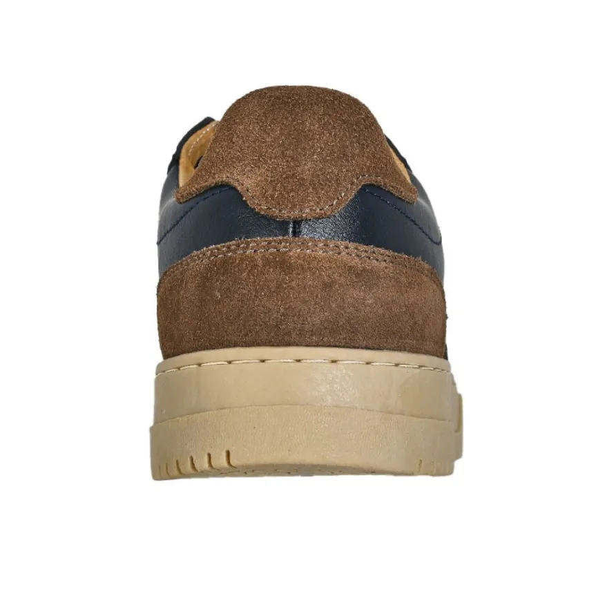 ALMA Baskets Homme En Cuir Bleu Marine |Homme Baskets, Sneakers