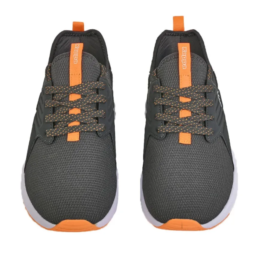 KAPPA Baskets Homme Gris Et Orange San Puerto|Homme Baskets, Sneakers